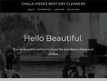 Tablet Screenshot of apdrivethrucleaners.com